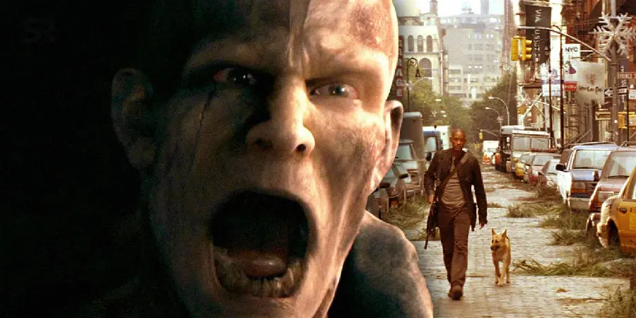 دانلود عکسی از فیلم من افسانه ام I am legend