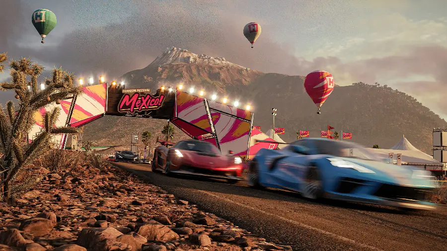 عکس محیط بازی Forza Horizon 5 در مکزیک