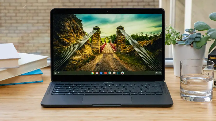 عکس و ویژگی های لپ تاپ Google Pixelbook Go