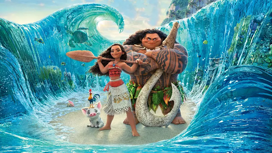 عکس و پوستر انیمیشن موانا(Moana)