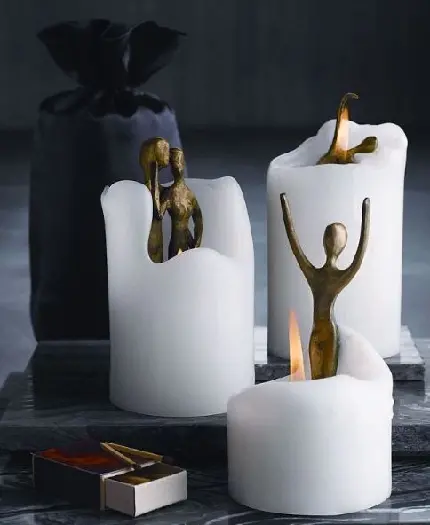 تصاویر شمع های زیبا برای دکوراسیون منزل