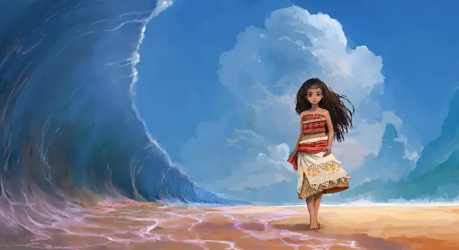 دانلود عکس با کیفیت کارتون موانا ۲-Moana 2