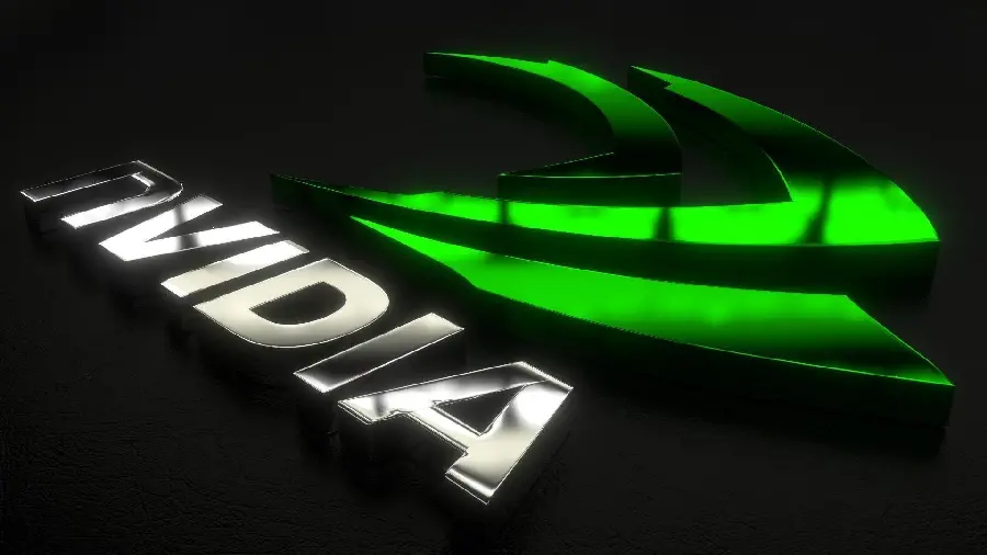 دانلود تصویر زمینه برای کامپیوتر از لوگوی انویدیا-Nvidia