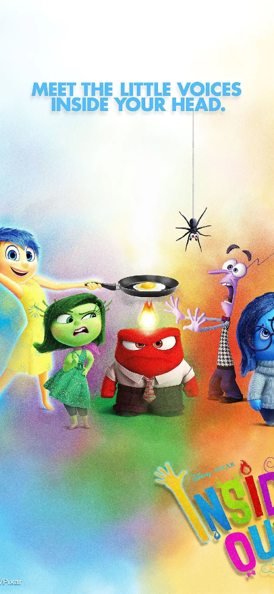 دانلود بک گراند خیلی خوشگل برای گوشی با طرح درون و بیرون ۲ Inside Out 2 