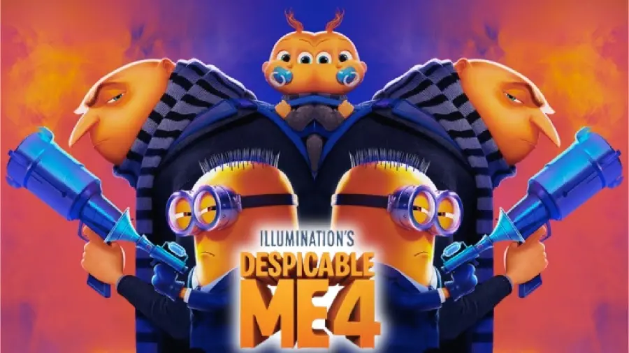 تصویر پوستر رسمی کارتون من نفرت‌ انگیز ۴ Despicable Me 4