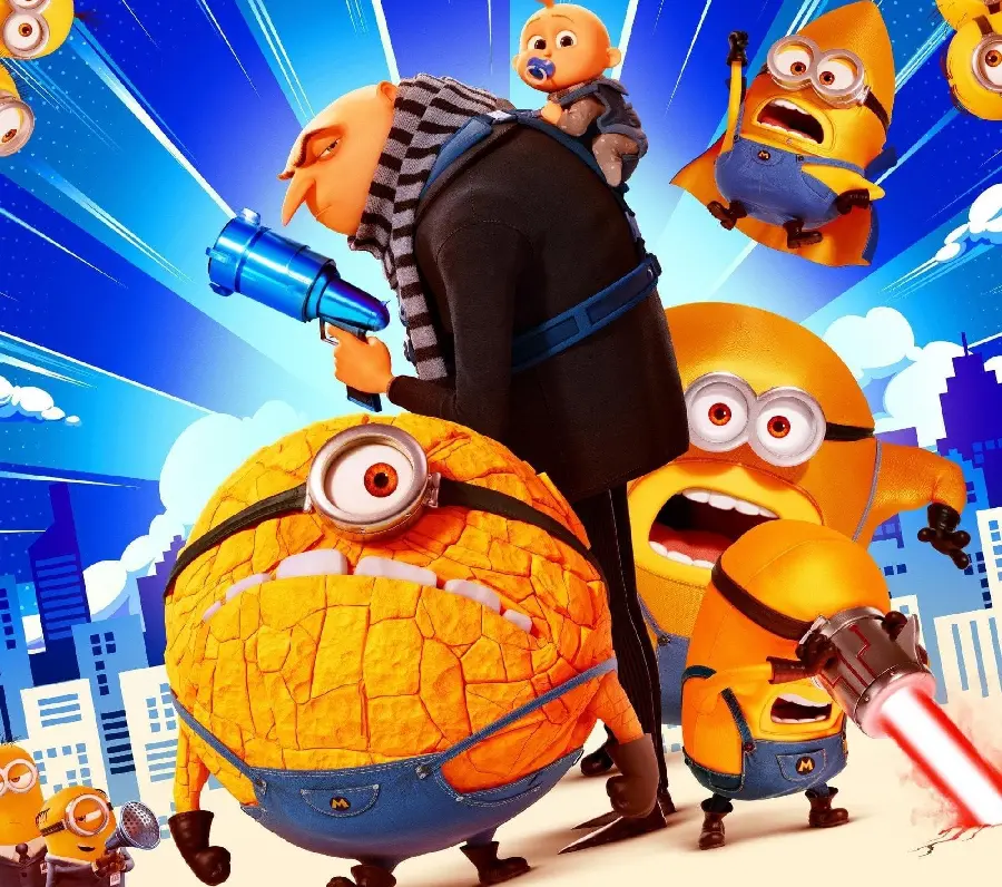 دانلود والپیپر با کیفیت بالا من نفرت‌ انگیز ۴ Despicable Me 4