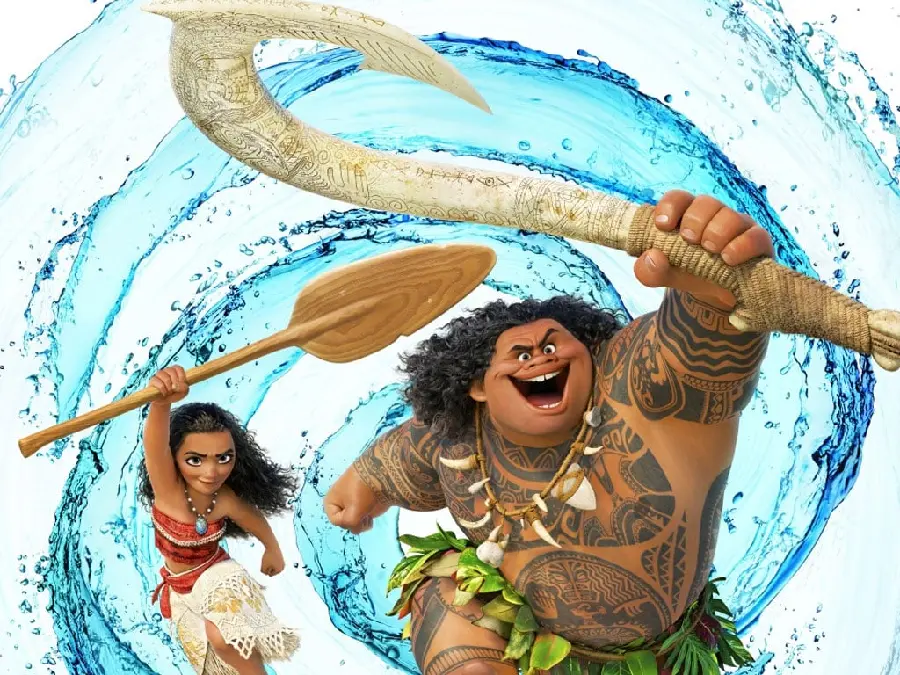 تصویر زمینه برای دسکتاپ از موانا ۲-Moana 2