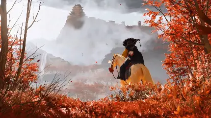 دانلود عکس دسکتاپ گیمینگ از بازی Ghost of Tsushima 2