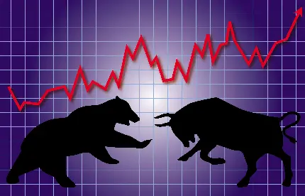 تصویر جالب تقابل گاو و خرس دردنیای بورس و سهام