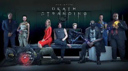 والپیپر کاراکترهای جدید در Death Stranding 2