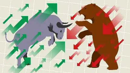 والپیپر‌ بازار گاوی و خرسی برای توصیف عملکرد بازارهای سهام