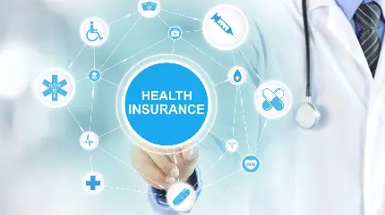 دانلود عکس نوشته انگلیسی بیمه سلامت HEALTH INSURANCE