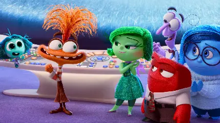 والپیپر خیره کننده و خوش کیفیت درون و بیرون ۲ Inside Out 2 