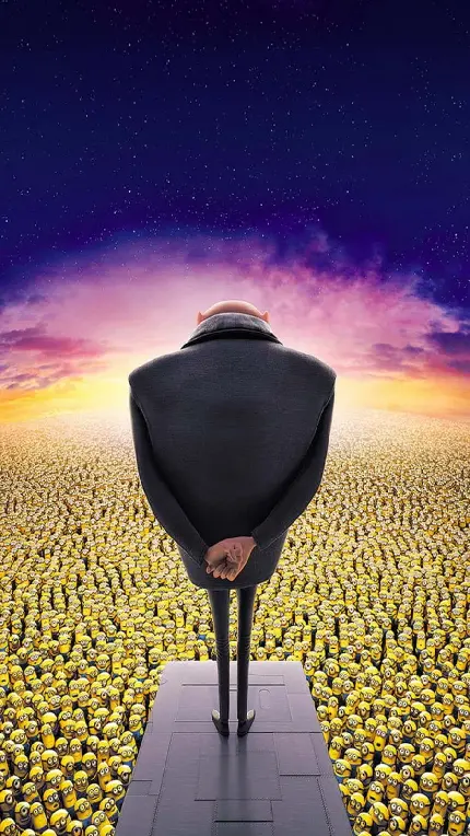 دانلود تصویر زمینه با کیفیت از کارتون من نفرت‌ انگیز ۴ Despicable Me 4