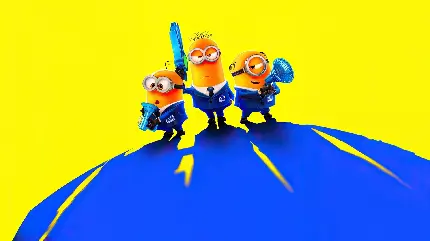 دانلود تصویر زمینه دسکتاپ کامپیوتر از کارتون من نفرت‌ انگیز ۴ Despicable Me 4