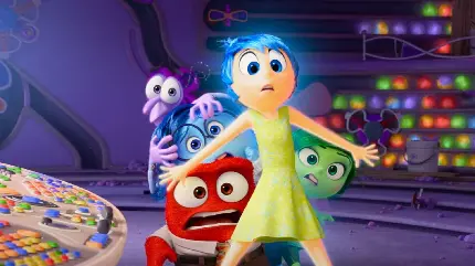 بک گراند منحصر به فرد درون و بیرون ۲ Inside Out 2 