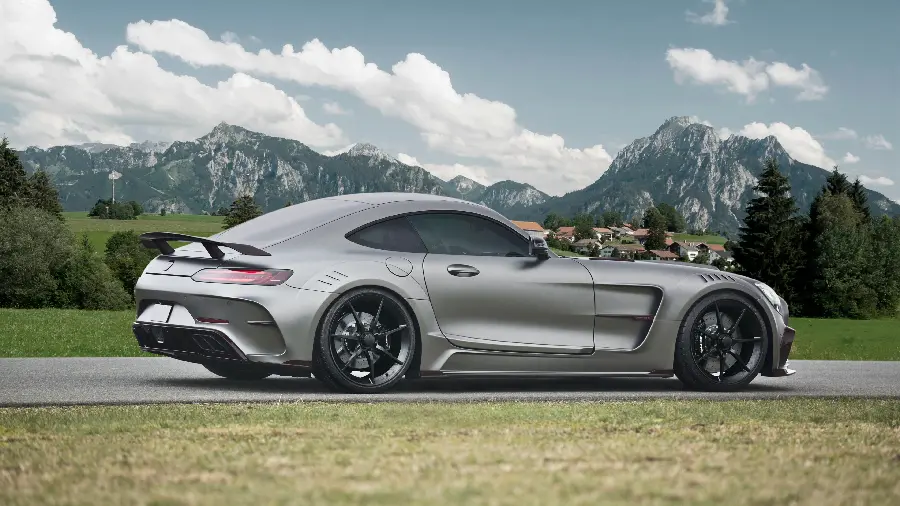 زیباترین تصویر زمینه از ماشین مرسدس بنز کوپه AMG GT S با کیفیت 2K