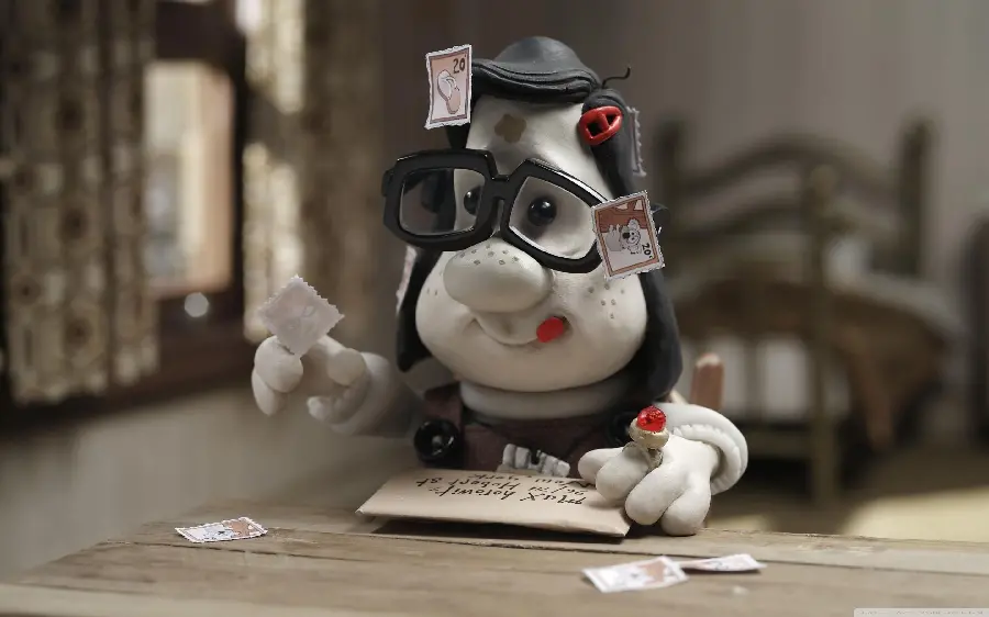 والپیپر کارتون Mary and Max داستان نامه نگاری دو دوست