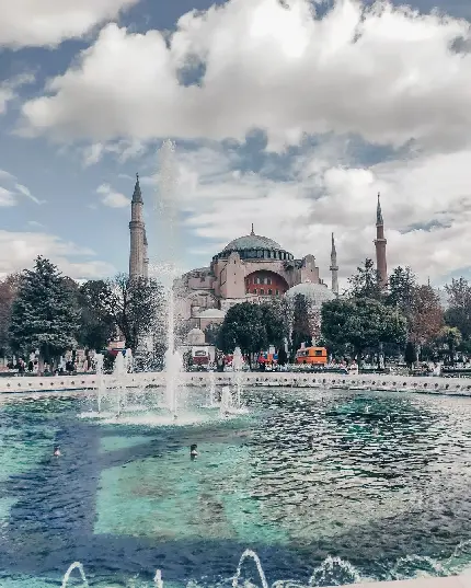 عکس از مسجد ایاصوفیه استانبول