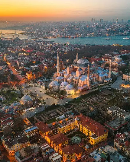 عکس مسجد ایا صوفیه استانبول ترکیه