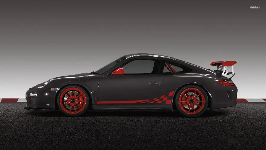 عکس و والپیپر زیبا از پورشه مدل 911 GT3 با رنگ و طراحی شیک