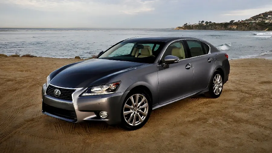 دانلود والپیپر 4k خودروی لکسوس جی اس Lexus GS برای کامپیوتر