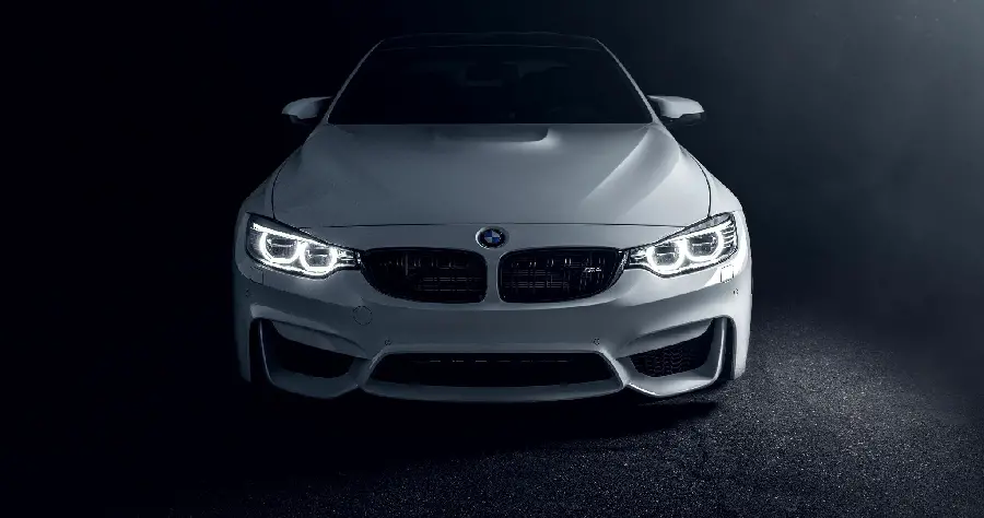 عکس بی ام وی سفید سری چهار bmw 4 series front با کیفیت خیلی خوب