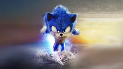 دانلود والپیپر سونیک آبی رنگ sonic wallpaper با کیفیت اچ دی