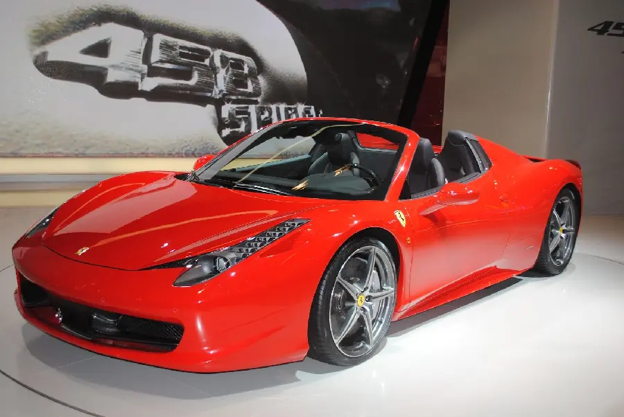 دانلود پوستر منتخب ماشین فراری قرمز car ferrari 458