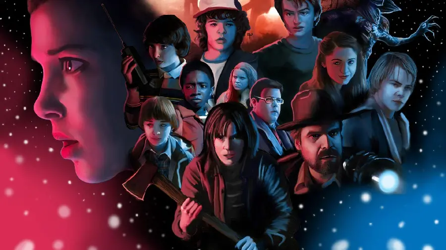 والپیپر سریال اتفاقات عجیب Stranger Things 4K Wallpaper