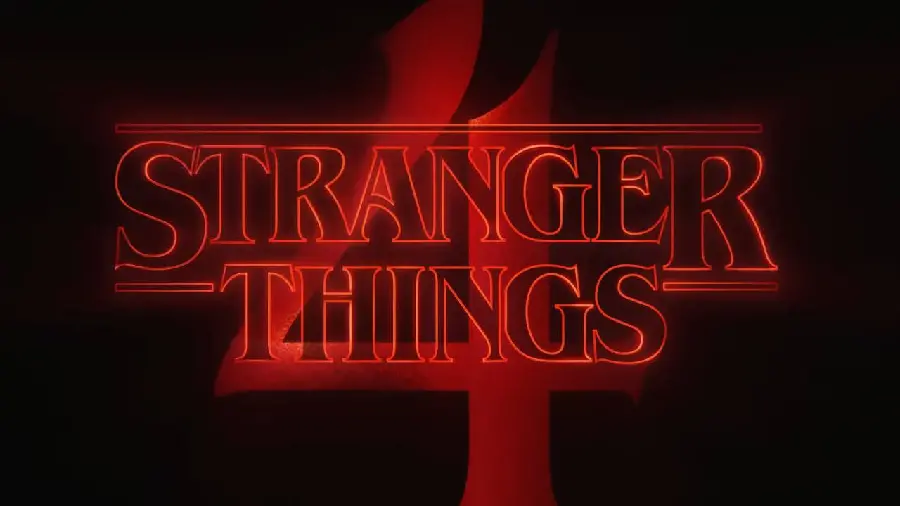 عکس لوگو و نوشته سریال اتفاقات عجیب استرنجر تینگز Stranger Things