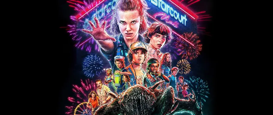 پوستر رسمی سریال Stranger Things اتفاقات عجیب استرنجر تینگز