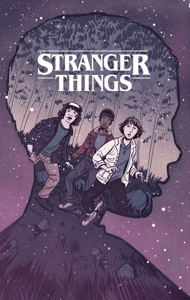 عکس مینیمال و فانتزی سریال چیزهای عجیب stranger things