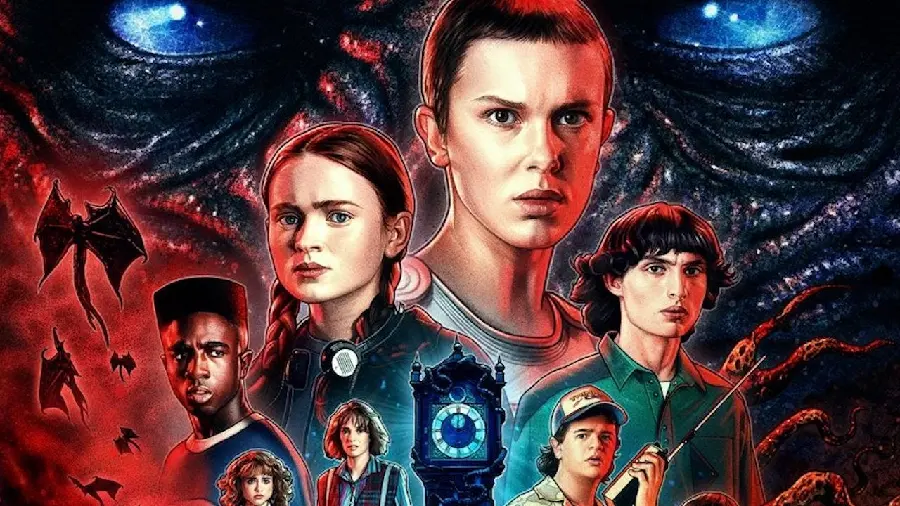 عکس بازیگران سریال stranger things فصل 4 چهارم با کیفیت بالا