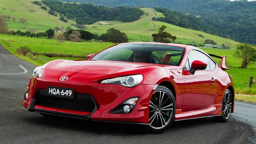 دانلود عکس تویوتا GT86 قرمز خوشرنگ لاکچری ساخت کشور ژاپن