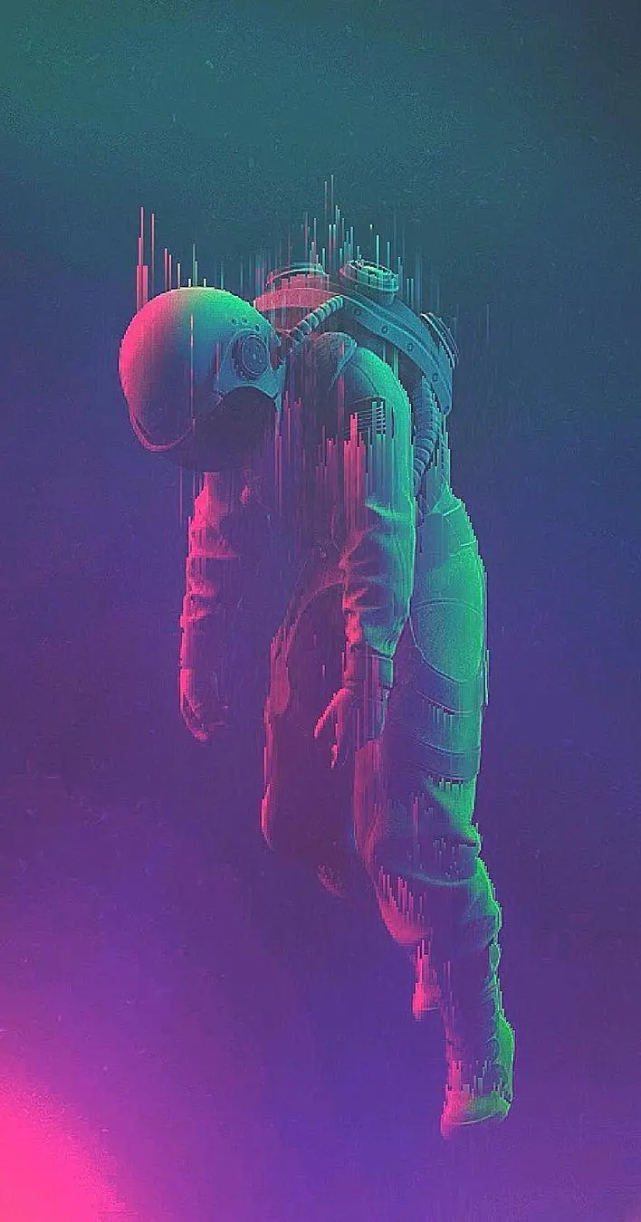 پربازدید ترین بک گراند فضانورد خسته برای تبلت و لپتاپ