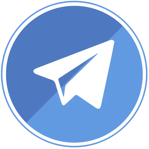 لوگو تلگرام بدون پس زمینه PNG برای طراحی