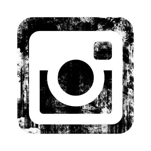 دانلود لوگوی PNG اینستاگرام با کیفیت بالا به رنگ مشکی و بافت شیک
