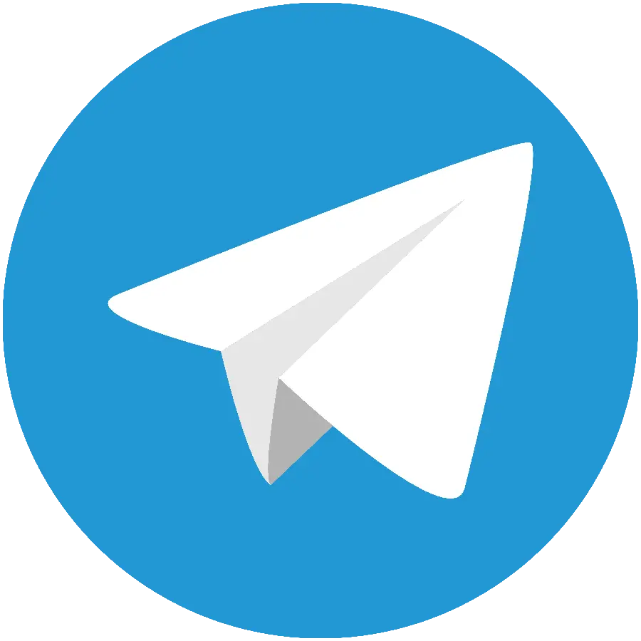 لوگو تلگرام Telegram با کیفیت بالا شیک و رنگی