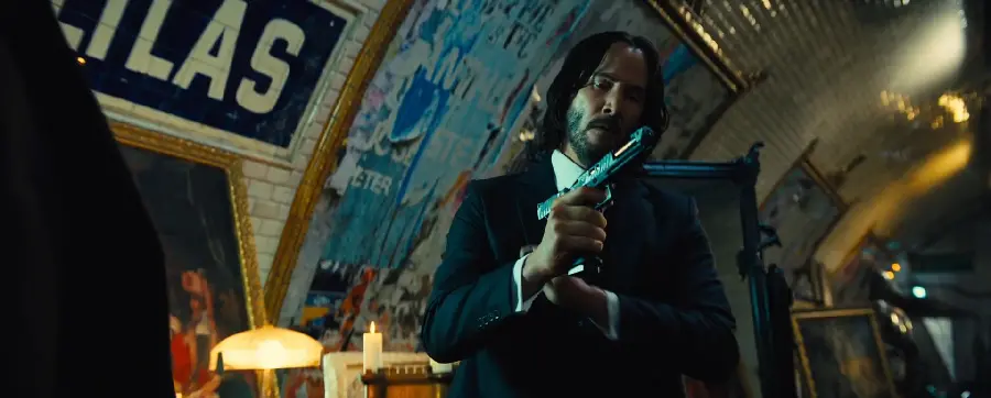 تصویر سحرآمیز کیانو ریوز در فیلم پربیننده John Wick 4