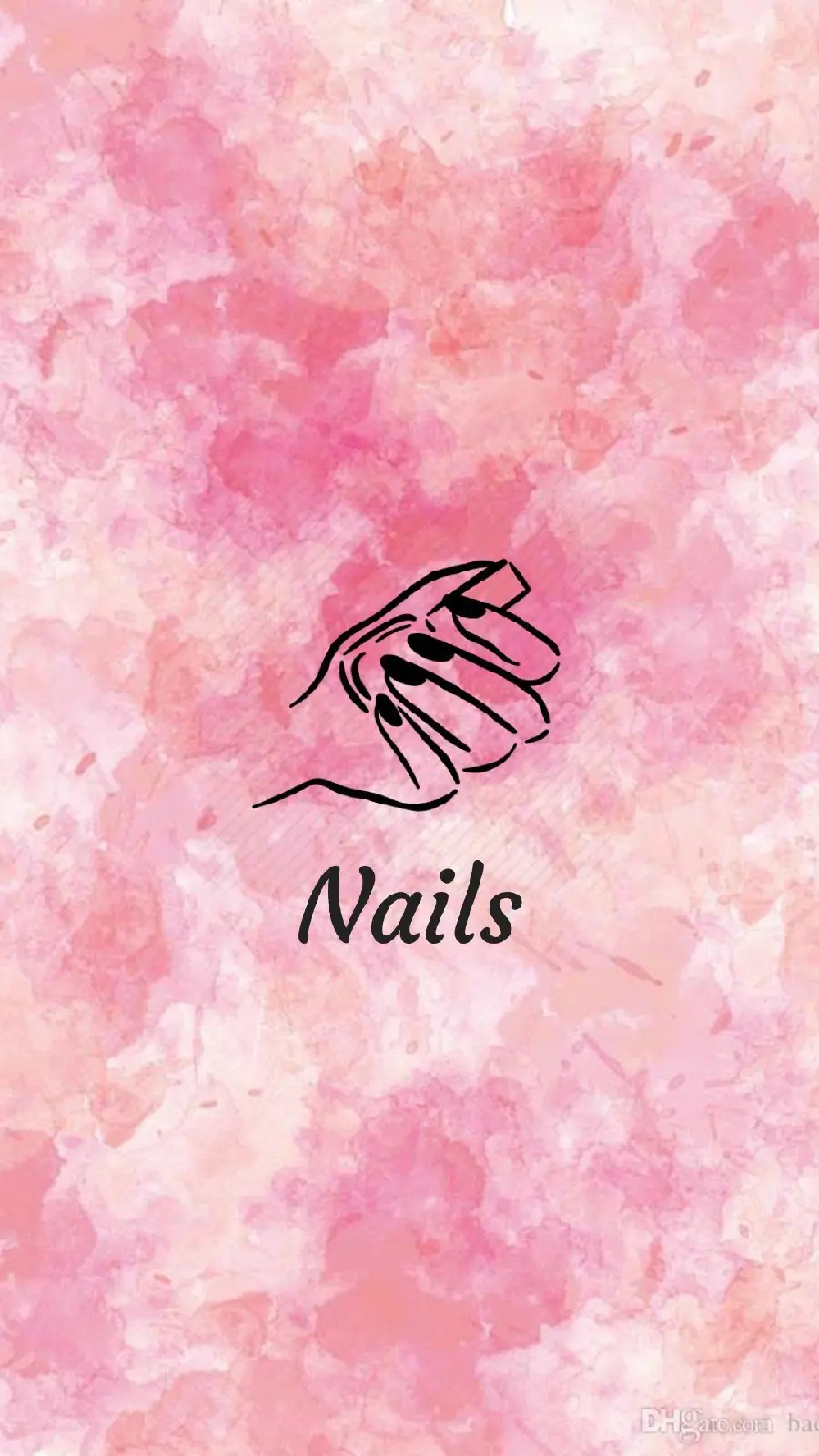 بهترین Wallpaper شیک موبایل ناخن کاران با تیتر Nails