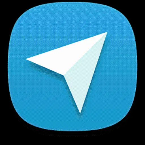 لوگوی ساده تلگرام برای کارهای گرافیکی
