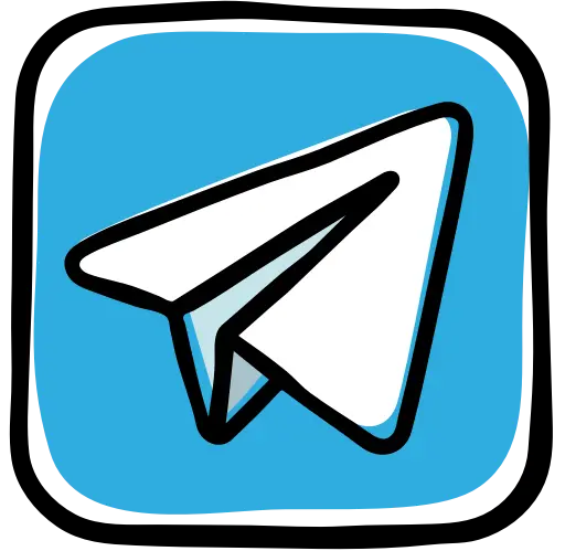 عکس لوگو تلگرام برای طراحی در فتوشاپ و اینشات بدون پس زمینه