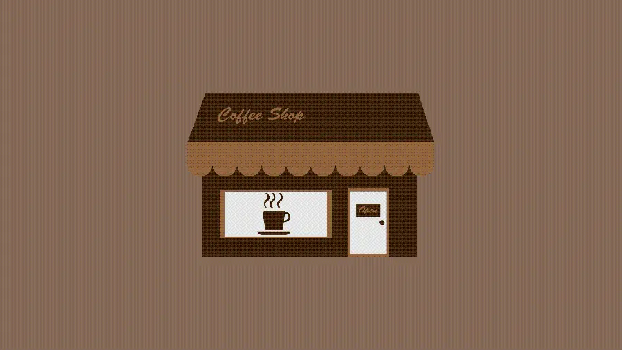 عکس زمینه مینیمال کافی شاپ Coffee Shop با بهترین کیفیت