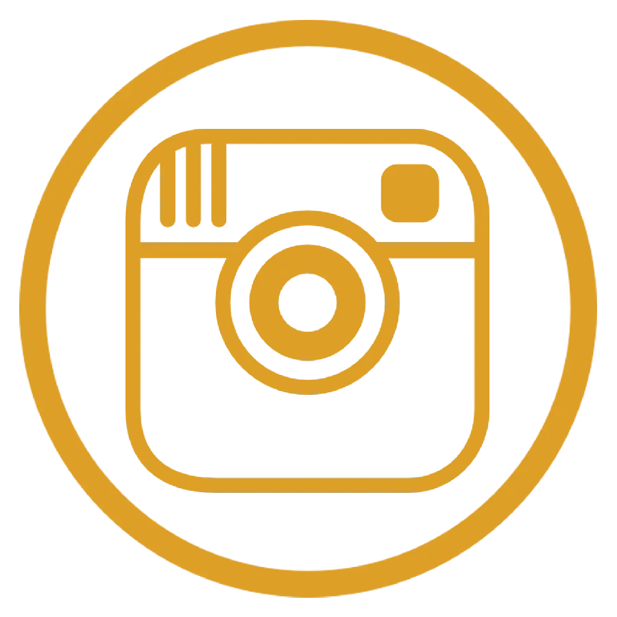 لوگو اینستاگرام طلایی شیک و با کیفیت برای فتوشاپ