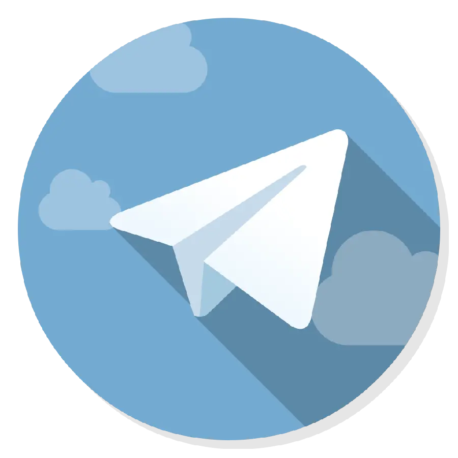 لوگوی تلگرام با فرمت png و کیفیت بالا