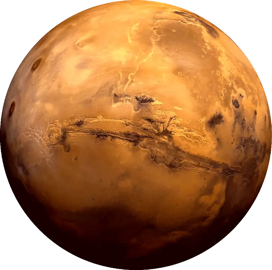 دانلود رایگن عکس سیاره مریخ png