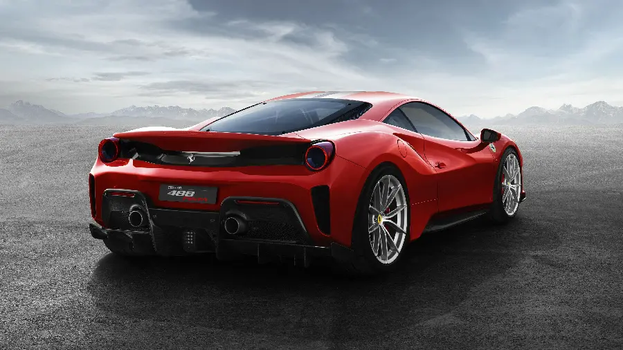 عکس پروفایل باکیفیت و رایگان از ماشین Ferrari 488 Spider