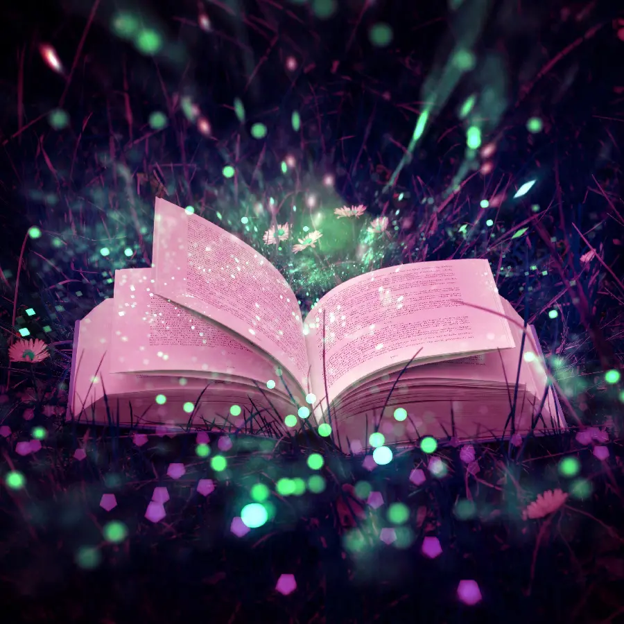  عکس استوک پورتال داخل کتاب دریچه ورود به دنیای سحر و جادو 
