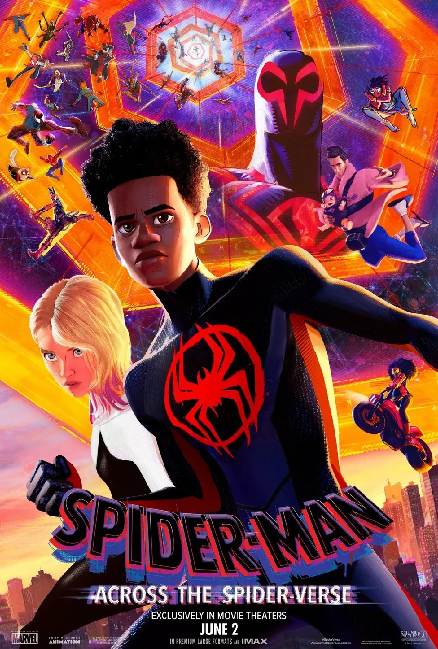 تصویر جدید انیمیشن مرد عنکبوتی across the spider verse 